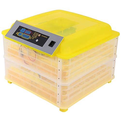 ZFF 112 Egg Incubator Automatic Turning Poultry Hatcher Intelligent Temperature Control For Hatching Chicken Ducks Goose Poultry Pigeon Quail (Size : 110v)