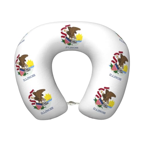 Almohada de viaje de espuma viscoelástica Semicircular