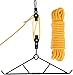 Stedan Deer Hanger Kit, Elk Hoist Pulley Lifting System, Max to 600LB, Bucket for Skinning with Anti-Wear Resistant Rope, Deer Hunting Accessory for Deer Meat/Slaughter/Skinninging