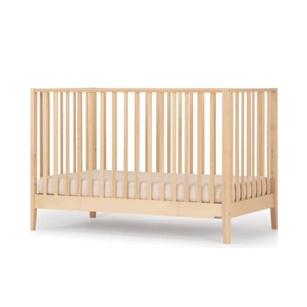 Dadada baby lala 3 in 1 convertible crib wood crib converts into toddler bed daybed greenguard gold certified made in italy 3 adjustable mattress heights solid beechwood natural  urban country home decor