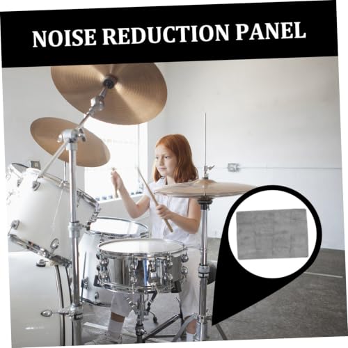 1Pc Durable Soundproofing Mat Acoustic Cushion para tambores Reduce el eco Reverberación para estudios Uso doméstico miniatura 6