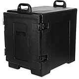 Carlisle FoodService Products Insulated Food Pan Carrier and Warmer, Front-Loading with Handles, Holds 5 Full or 10 Half 2.5