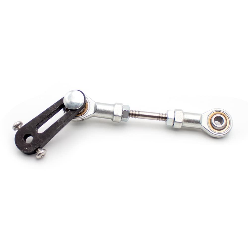 Reciprocating Telescopic Motor Rocker Arm for Electric Linear Motion Actuator, DIY Rocker Lever Reciprocating Motor Crankshaft Accessories Adjustable