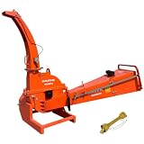 anova | Biotrituratore a cardano per Trattore | Tronchi Fino a 150 mm | Autoalimentazione | Disco di Taglio 740 mm | 540-1000 Giri/min | per trattori da 30 HP