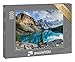 puzzleYOU: Puzzle 1000 Teile „Klarer Bergsee in der Wildnis Kanadas“ – aus der Puzzle-Kollektion USA, Natur, Amerika, Flüsse & Seen, Rocky Mountains