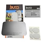 Compatible with 2003-2006 Dodge Sprinter 2500/3500 Driver/Passenger Side Upper Convex Spot Mirror Glass - Glass Only