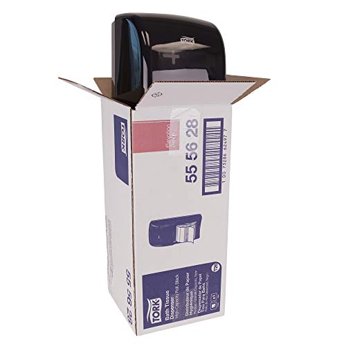Tork Twin Bath Tissue Roll Dispenser Black T26, 555628 - image 8
