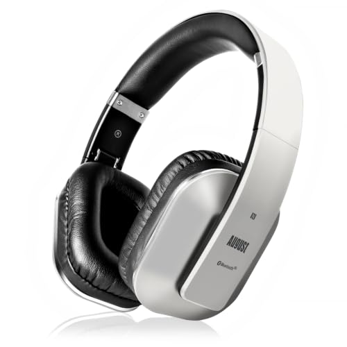 August EP650 Auriculares Bluetooth 5.1 de Diadema con aptX LL, NFC y...