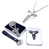 kober thun ★ Edelstahl Kobe Bryant Memorial Halskette Schlüsselbund aus Edelstahl. Es ist frei von Nickel und Blei. Sie können es jahrelang ohne Wartung genießen und müssen sich keine Sorgen um empfindliche Haut machen.