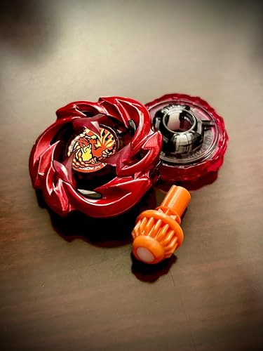 Image of Battlekid Bey-BladeX UX-07 Phoenix Rudder Set 9-70G + Powerfull Winder Launcher