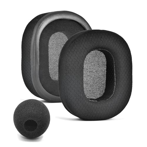 INF Replacement Memory Foam Ear Pads for Razer BlackShark V2 X, Improved Sound Quality, Microphone Protection