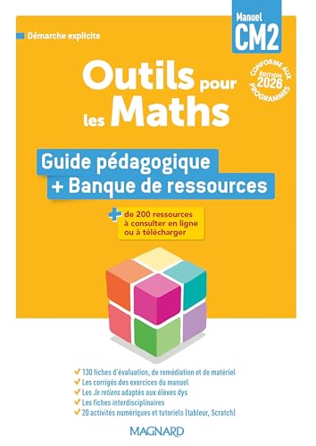 Outils pour les Maths CM2 (2026) - Guide pédagogique du Manuel + Banque de ressources