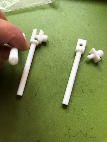 Empty tetrafluoride clamp Without any conductive metal. 1 set of 3 accessories including rod, screw and clip