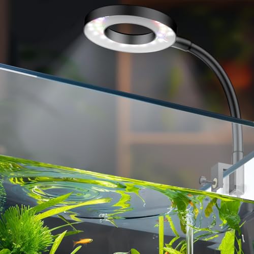 Pawfly 6 W LED Aquarium Light for 1 to 5 Gallon...