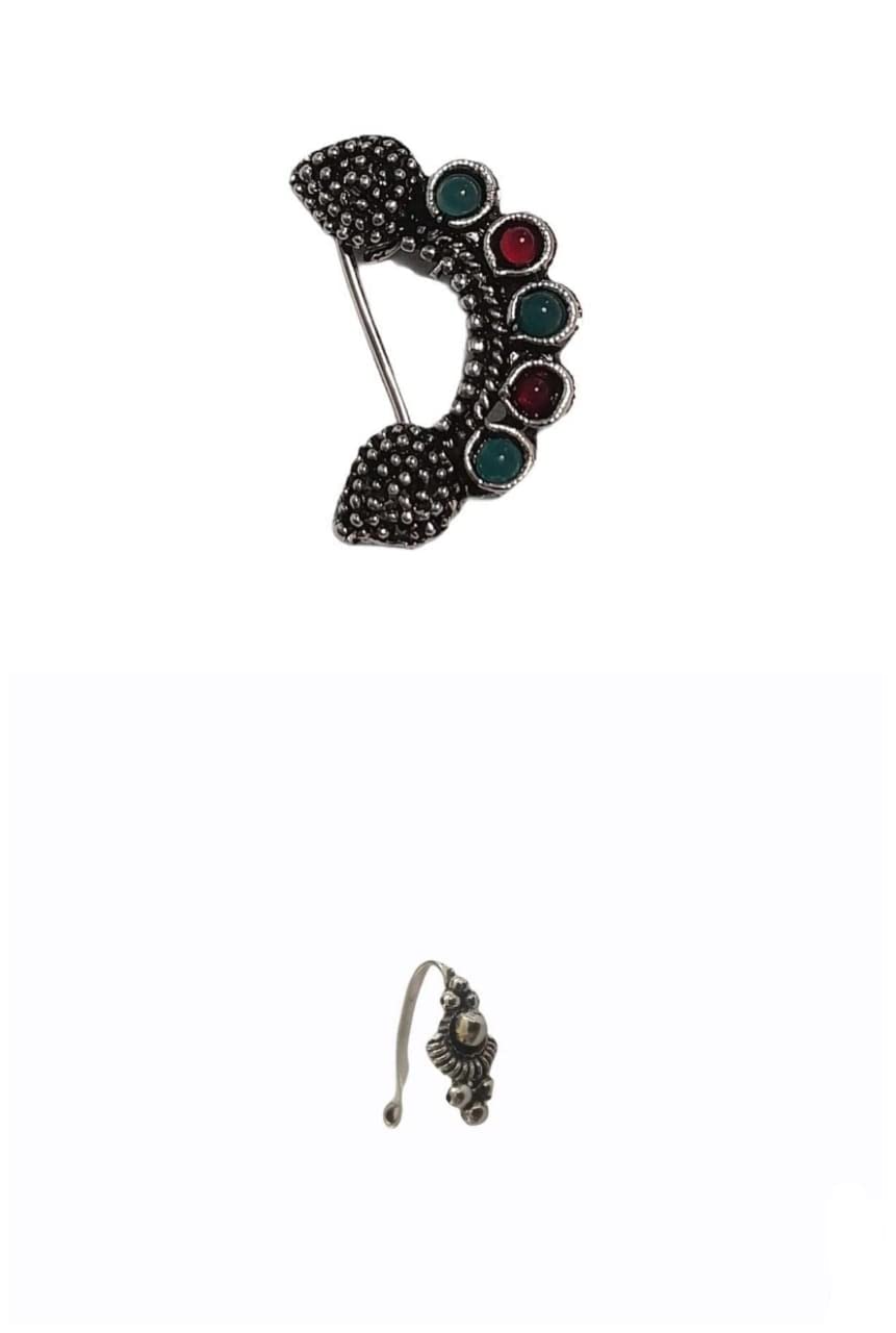 See full amazon price history chart for Swaroop Designer Silver Oxidized Press Nose Nath for Women -Pack of 2 Swaroop Designer Silver Oxidized Press Nose Nath for Women -Pack of 2 (B09MN2GS4Y) Amazon Price History, Amazon Price Tracker