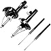 4 Pcs ASTOU Front & Rear Left Right Suspension Shock Absorber Replacement fit for 2005-2011 for Volvo for V50 2004-2011 for Volvo for S40 Replace 334842 72315 334843 72316 343419 71356