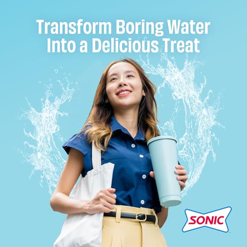 Sonic Singles to Go Powdered Drink Mix, Ocean Water, 6 Sticks per Box, 3 Boxes included (18 Sticks Total) - image 3
