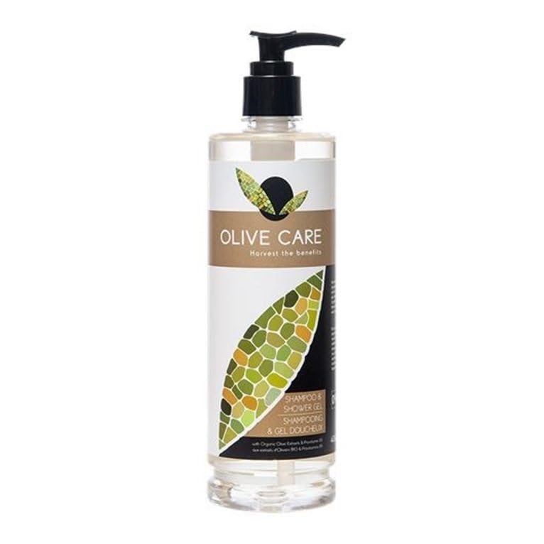 Szampon i żel pod prysznic 2 w 1 Olive Care 400 ml, 12 sztuk