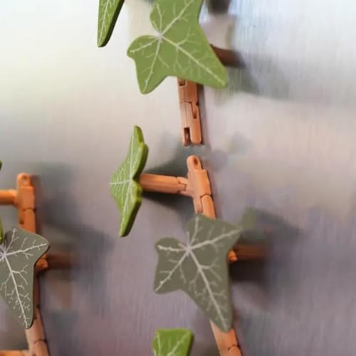 Imán decorativo de hiedra inglesa para refrigerador miniatura 5
