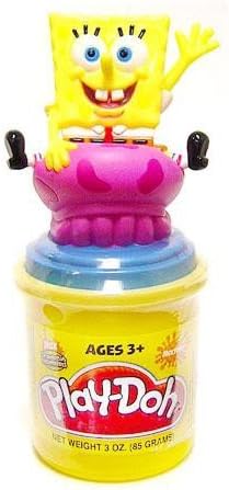 Hasbro Play-Doh Spongebob Squarepants Spongebob Can-Topper Accessory