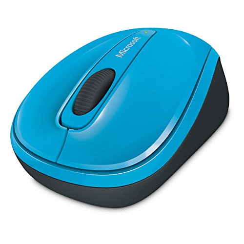 Microsoft GMF-00271 Mobile 3500 - Ratón inalámbrico (2,4 GHz, 1000 dpi, USB), Color Azul