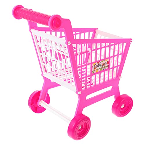 Gadpiparty 1 Unidade Carrinho De Compras De Simulação Acessórios De Cozinha Casa De Bonecas Carrinho