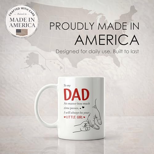 Taza To My Dad de Cerámica 11oz miniatura 3