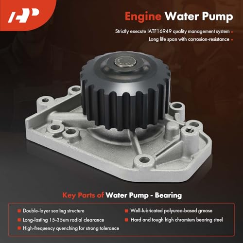 Correa de distribución con bomba de agua Acura Integra 1996-2001 A-Premium kit motor DOHC 1.8L 6