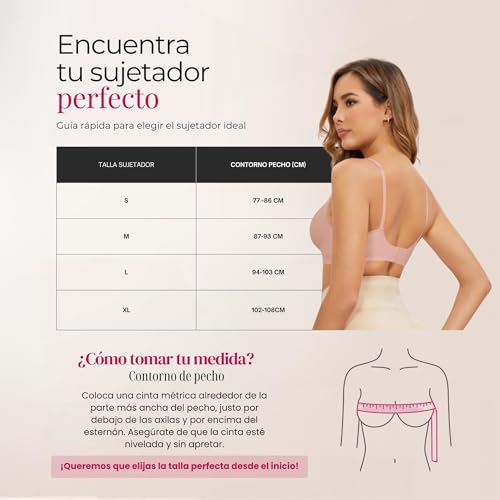 Sostenes de mujer sin costuras para el día a día: comodidad total sin aros y discreción absoluta 5