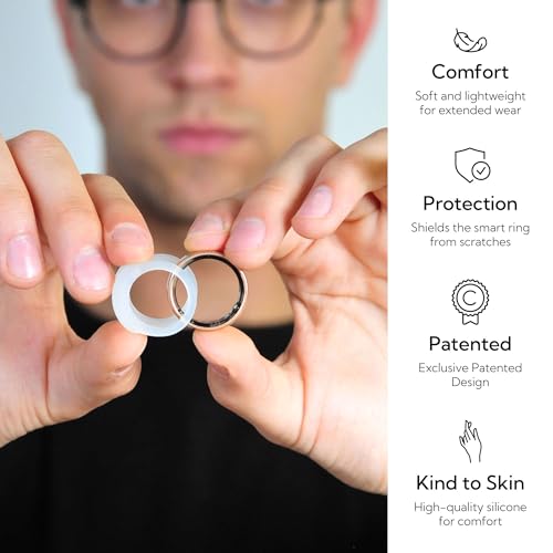 Protecteur d'anneau intelligent Rinfit silicone contre rayures sport taille 13