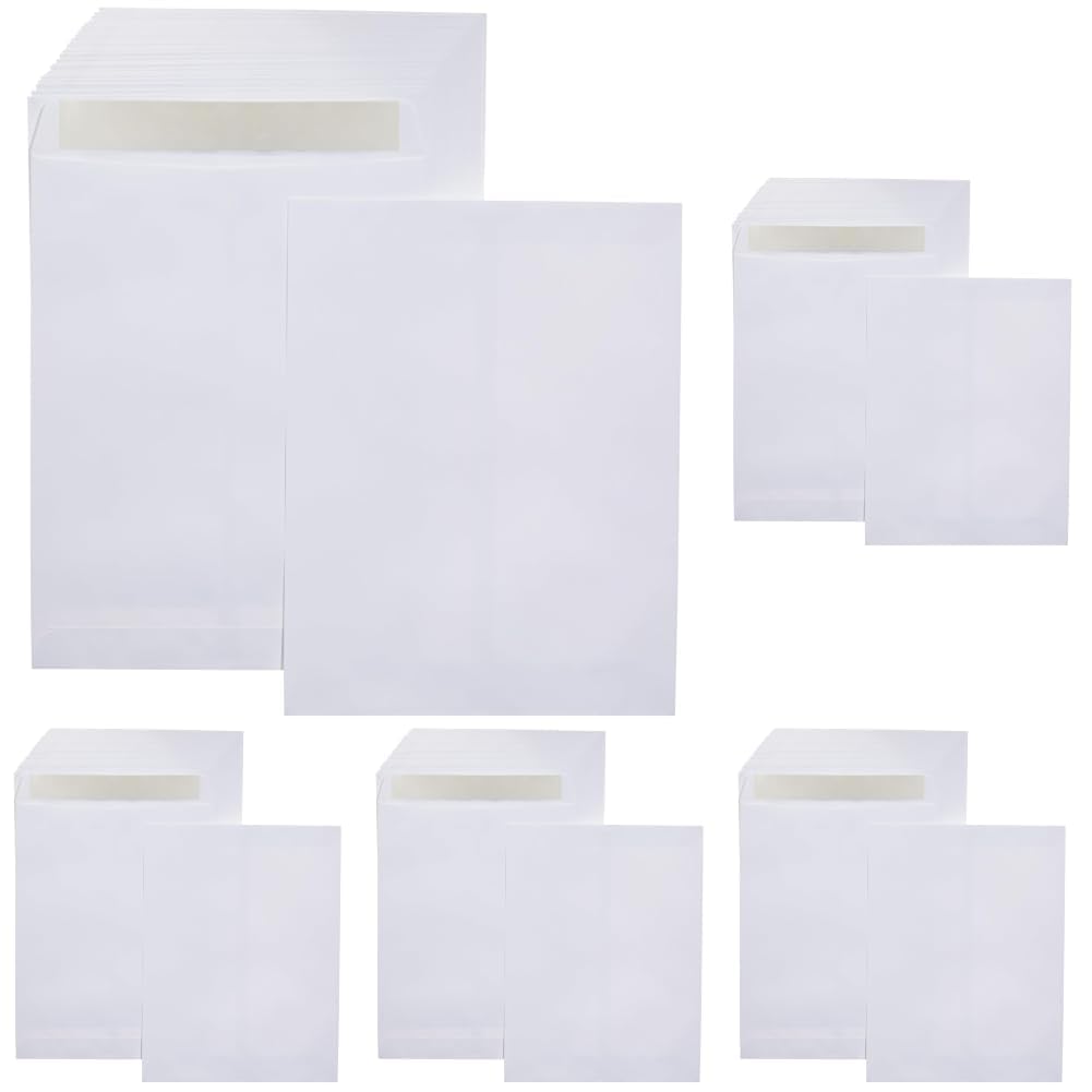 Amazon Basics Catalog Mailing Envelopes, Peel and Seal, 10 x 13 Inch, White, 500-Pack