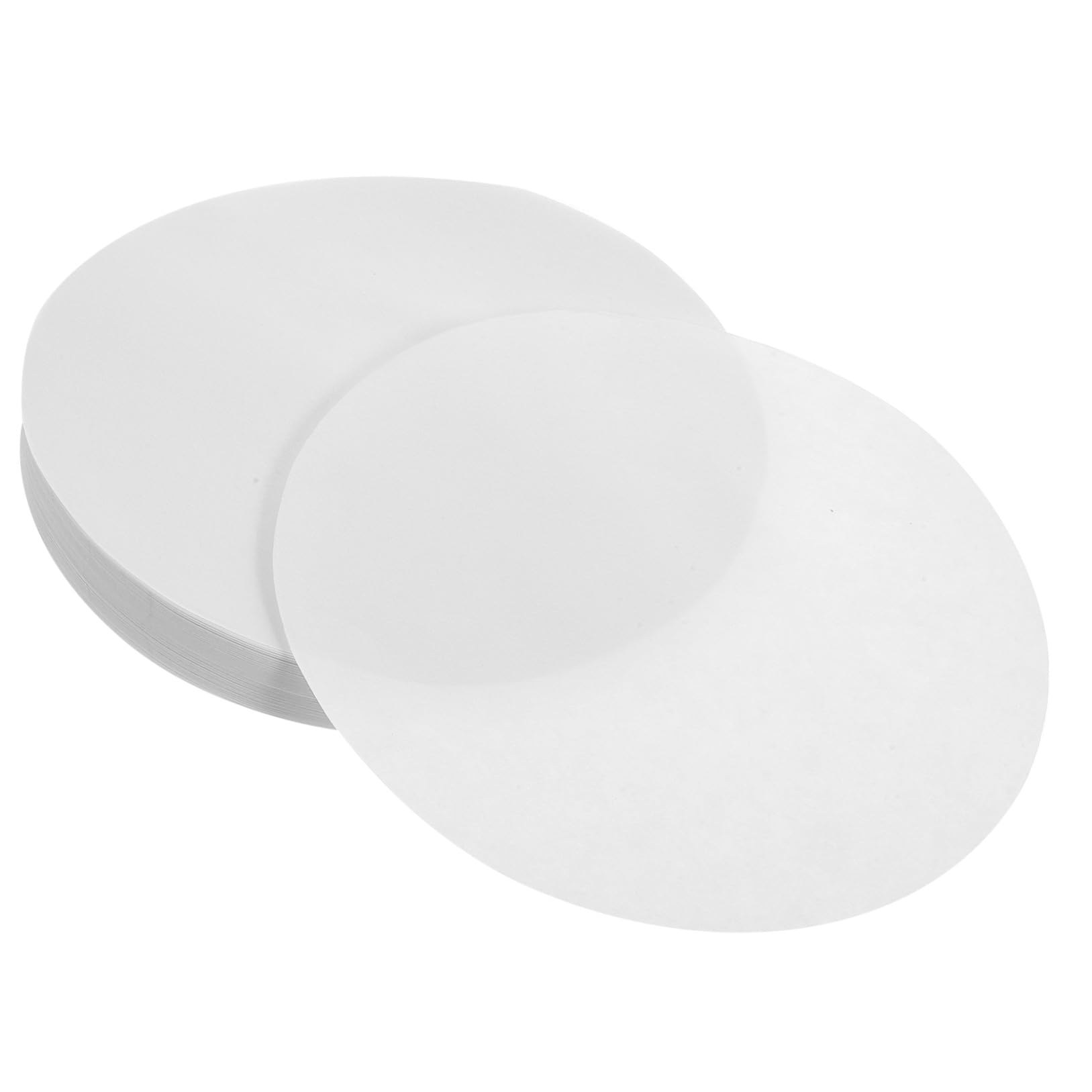 Didiseaon Filtri Carta per Laboratorio 18cm Dischi di Carta da Filtro Medio Flusso e Buona Ritenzione delle Particelle per Applicazioni Chimiche Generali