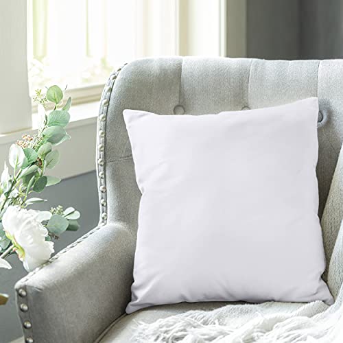 Utopia Bedding 2er Set Kissenfüllung 50 x 50 cm, Innenkissen Füllkissen Kopfkissen Sofakissen (Weiß)