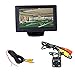 Kit parcheggio auto (monitor LCD da 4,3 pollici + videocamera HD + cavo 6M / 20FT) Visione notturna a LED