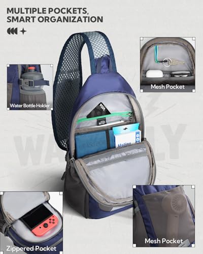 WATERFLY Packable Crossbody Sling Bag