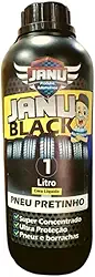 Pretinho Resistente a Água Para Pneu Pisos Vinil 1 Litro Janu Black