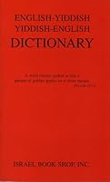 English Yiddish Yiddish English Dictionary 092024310X Book Cover