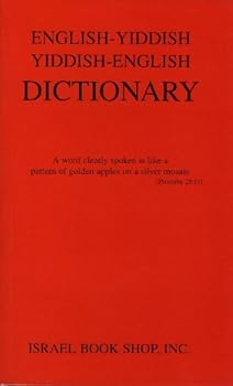 Paperback English Yiddish Yiddish English Dictionary (English and Yiddish Edition) Book