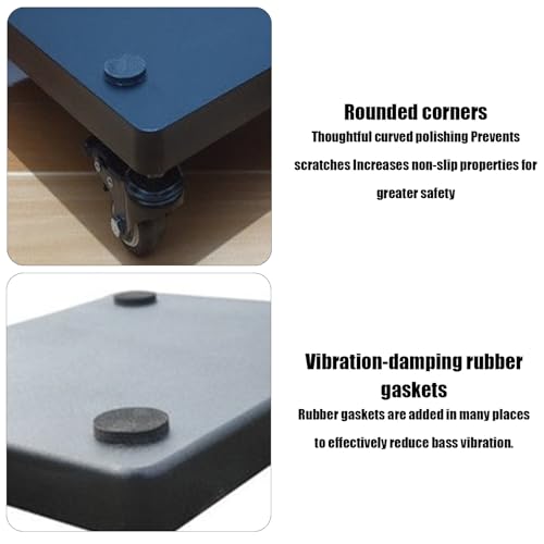 Base estabilizadora de absorción de impactos plataforma móvil de sonido 5