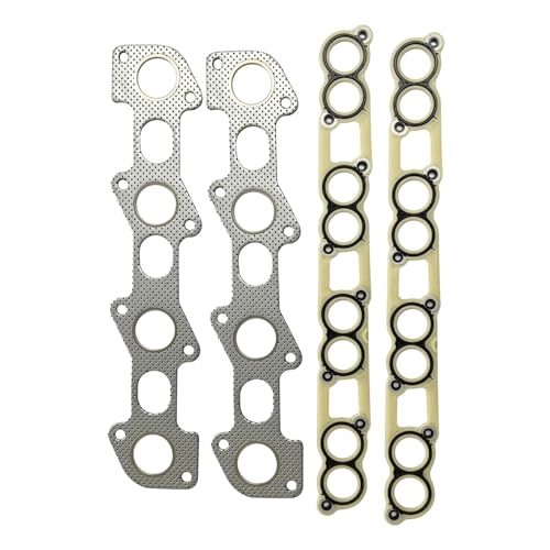 Image of PartsFlow Head Gasket Set For 2004 2005 2006 2007 2008 2009 2010 2011 Ford E-350 /450 / 6.0L V8 Diesel For 2003 2004 2005 2006 2007 Ford F-250 /350 /450 /550 6.0L V8 Diesel HS8-20760
