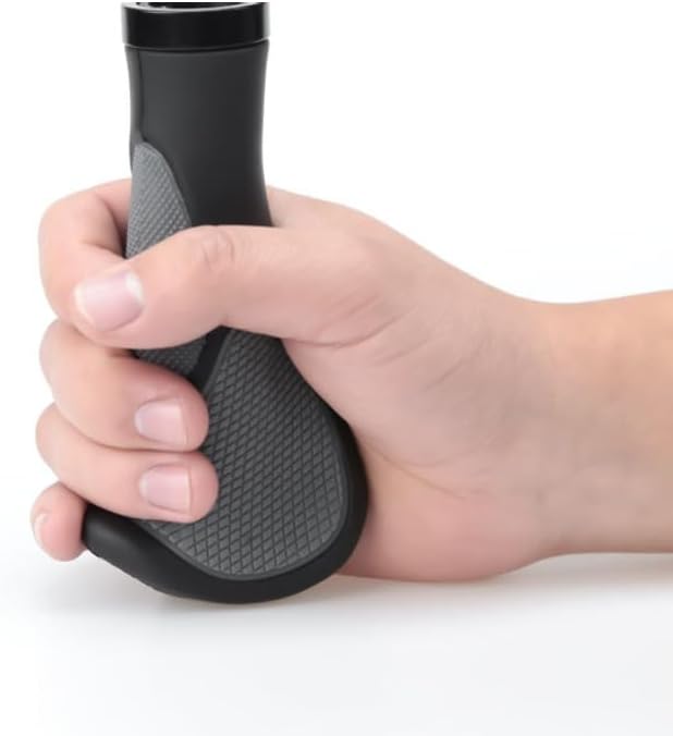 Miniatura 5 de Empuñaduras para manillar de bicicleta de montaña, agarre de goma para manillar de bicicleta con anillo de bloqueo antideslizante para bicicletas