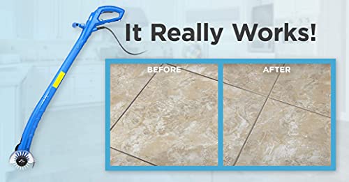 image for Grout Groovy! Electric Stand-Up Lightweight Grout Cleaning Machine –