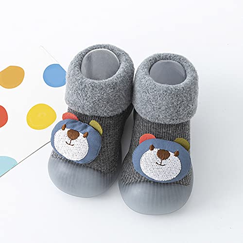 Baby Boy Girl Non-Slip Indoor Infant Walking Shoes Breathable Warm Elastic Sock Shoes 𝐏rotect Toes Outdoor2