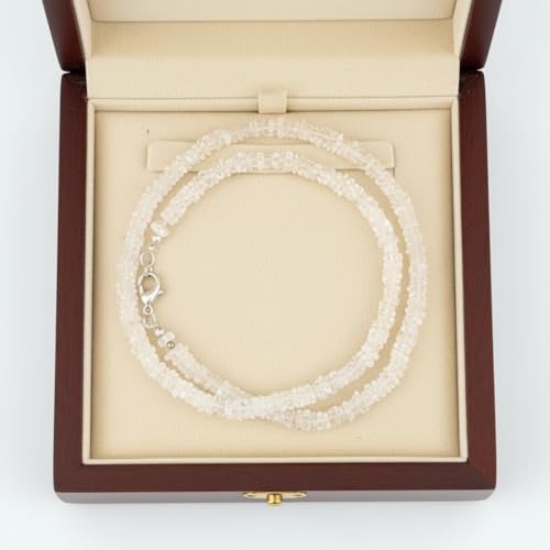 Collier de perles de quartz clair pour sublimer vos tenues d'été