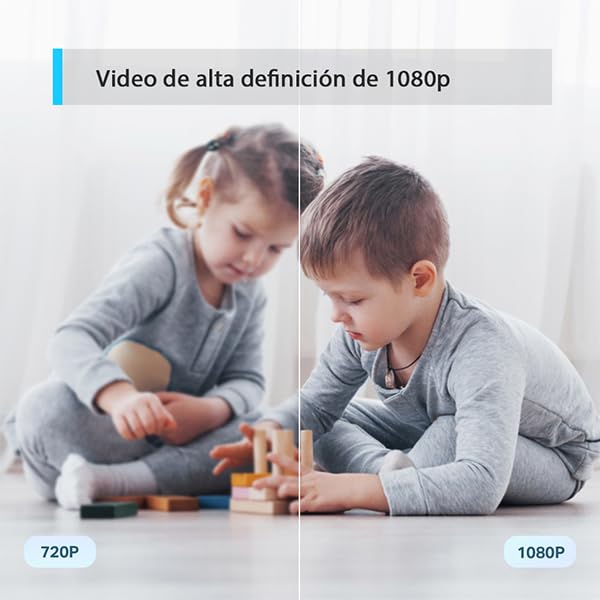 Miniatura 5 de Tapo C200P2 - Cámara IP WiFi 360° Cámara de Vigilancia FHD 1080p,Visión Nocturna, Notificaciones en Tiempo Real, Admite Tarjeta SD,Detección de Movimiento,Control Remoto,Compatible con Alexa