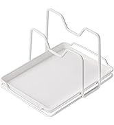 Cutting Board Rack Pot Lids Holder Pan Lid Organizer Chopping Board Stand Spoon Rest w Drip Tray ...