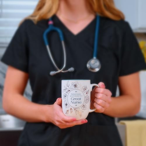 Image of Christian Art Gifts Large Inspirational Ceramic Coffee & Tea Mug for Women