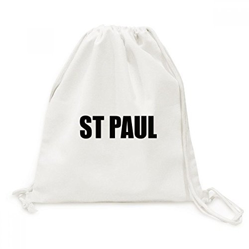 Sac à dos cordon St Paul Ville Brésil en toile pour vos voyages