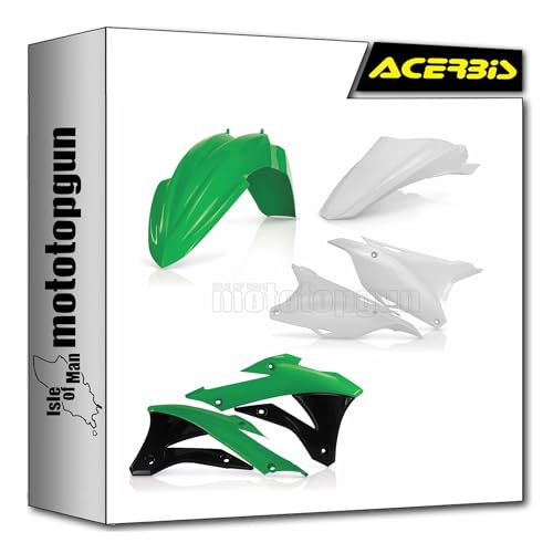 Cache carenage replica plastique pour réparer les flancs cassés de Kawasaki KX 85