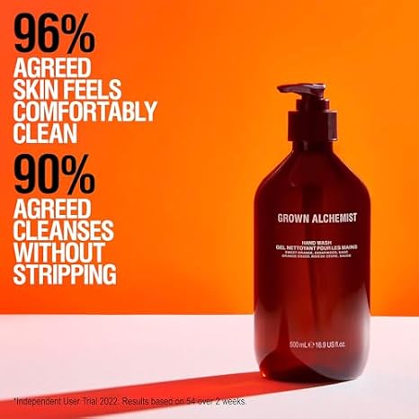 Grown Alchemist The Fix for Dry Hands Bundle. Invigotate Hand Wash + Restorative Hand Cream (500ml each)